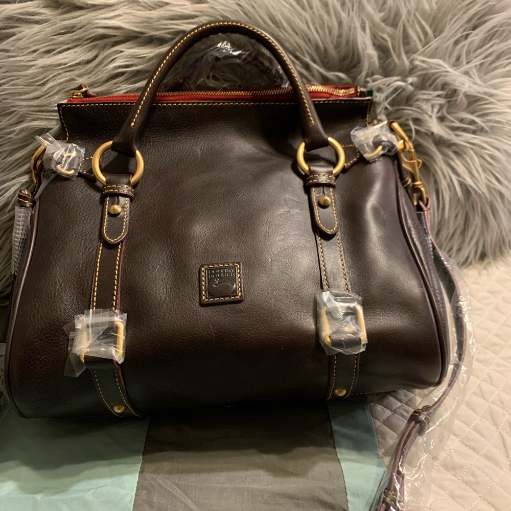 Dooney & Bourke Small Satchel with long strap